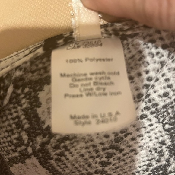 Uncle Frank: Cropped Jumpsuit, Snakeskin, size Medium - Picture 5 of 10